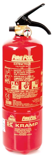 Image sur Extincteur à poudre ABC 2kg