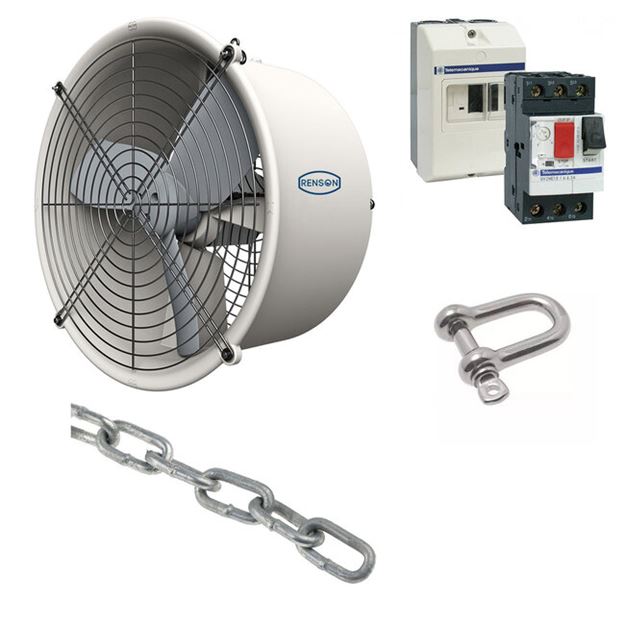 Image sur KIT VENTILATEUR MONOPHASÉ